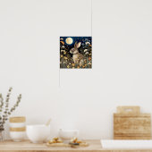 Rabbit Wall Art Faune Poster animal (Cuisine)