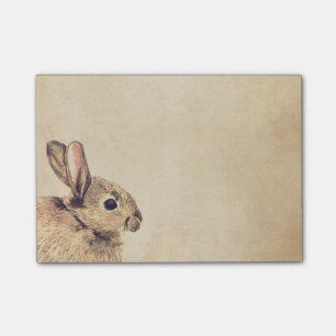 Rabbit Waterverf Sketch Post-it® notes