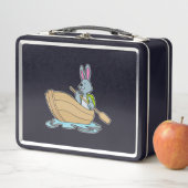 Rabbit with Boat & Paddle (In situ)