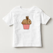 Rabbit with Muffin Kinder Shirts (Voorkant)