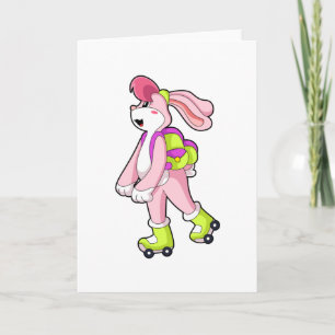 Rabbit with Roller skates Kaart