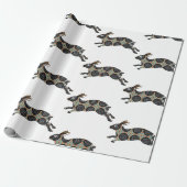 Rabbit Wrapping Paper Cadeaupapier (Uitgerold)