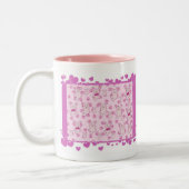 RABBITS & COEURS Mug (Gauche)