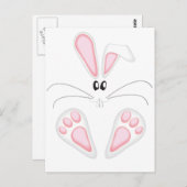 Rabbit's Foot Briefkaart (Voorkant / Achterkant)