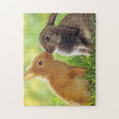 Rabbits Game Puzzle Legpuzzel (Verticaal)