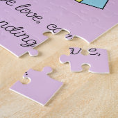 Rabbits lezen over Rabbit Care Legpuzzel (Zijkant)