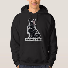 Rabbits Rock Hoodie