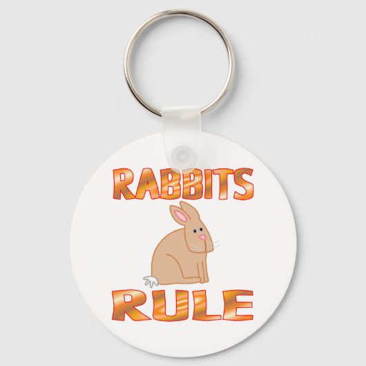 RABBITS RULE SLEUTELHANGER (Voorkant)