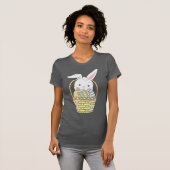 Rabbits T Shirt Design Easter Clothing (Voorkant volledig)