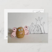 Rabbitswood Potato Fairy Number 1 Funny Briefkaart (Voorkant / Achterkant)