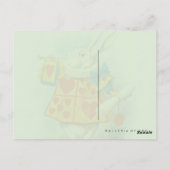 Rabbitt Alice Wonderland - Carte postale / Invitat (Dos)