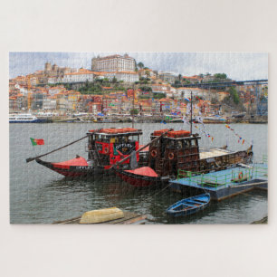 Rabelo-boten, Porto, Portugal Legpuzzel