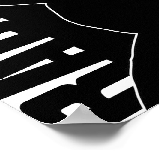 Rabid Comics Logo poster (Hoek)