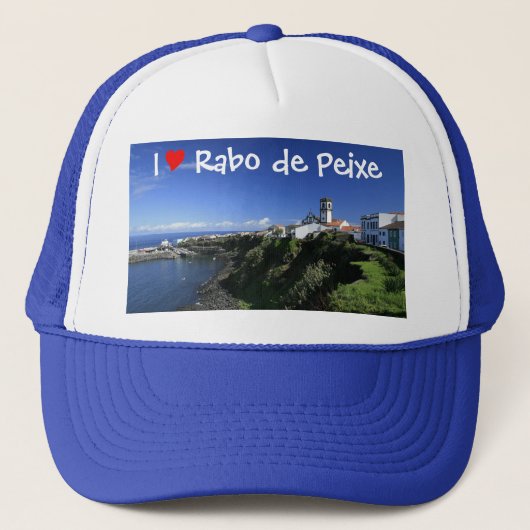 Rabo de Peixe - Azoren Trucker Pet (Voorkant)