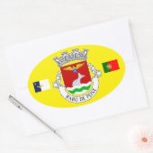 Rabo de Peixe Ovale Sticker (Envelop)