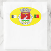 Rabo de Peixe Ovale Sticker (Tas)