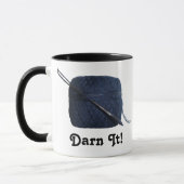 "Raccommodez-le !" Raccommoder la tasse d'aiguille (Gauche)