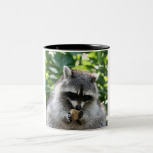 Raccoon 004 tweekleurige koffiemok