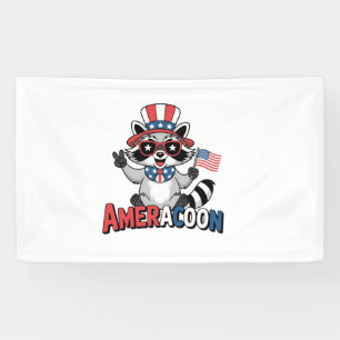 Raccoon Americoon Patriotic 4TH of July, Verenigde Spandoek
