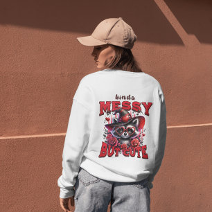 Raccoon amusant et joyeux Sweatshirt