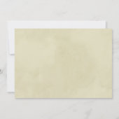 Raccoon avec les lumières de Noël Invitation de fê (Dos)