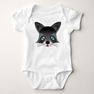 Raccoon - Baby Jersey Bodysuit