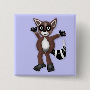 Raccoon Button