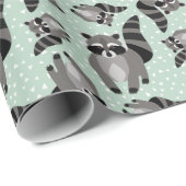 Raccoon Cadeaupapier (Rol Hoek)