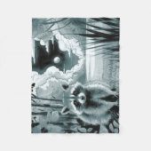 Raccoon dans la couverture de la flotte de compens (Devant)