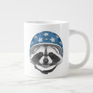 Raccoon Dareduivel Extra Grote Beker