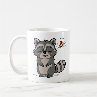 Raccoon Dream - Pizza! Koffiemok
