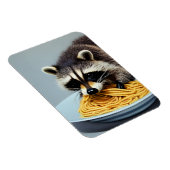 Raccoon Eating Spaghetti Magneet (Rechterzijde)