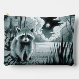 Raccoon Forest Clearing Accessoirezak Reiszak Etui