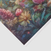 Raccoon Forest Symphony Fantasy Art Decoupage Tissuepapier (Detail)