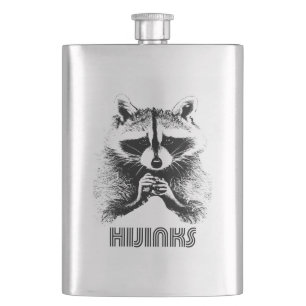 Raccoon Hijinks Flacon