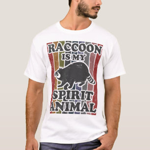 raccoon is mijn gedistilleerde diertje t-shirt