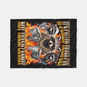 Raccoon It's Called Trash Can Not Trash Cannot Fun Fleece Deken (Voorkant (Horizontaal))