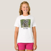 Raccoon - kinder T-shirt (Voorkant volledig)