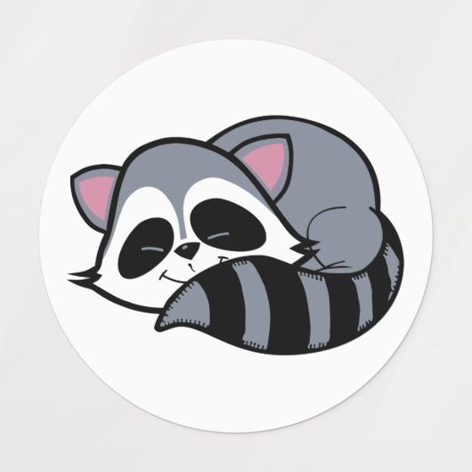 Raccoon Labels (Design 2)
