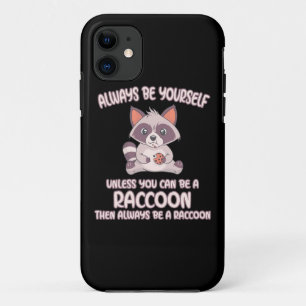 Raccoon Lover is altijd een Raccoon iPhone 11 Hoesje