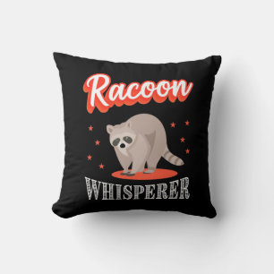 Raccoon Lover Raccoon Whisper Kussen