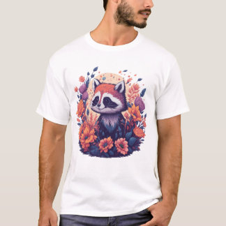 Raccoon Lovers Kunstwerk T-shirt