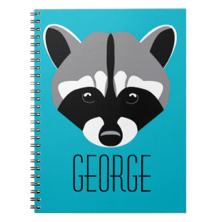 Raccoon met Sad Eyes Notitieboek