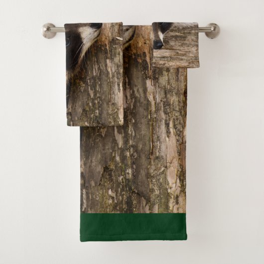 Raccoon mignon reposant sur un journal (En situation)