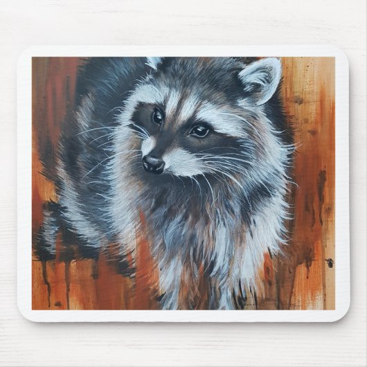 Raccoon Muismat (Voorkant)
