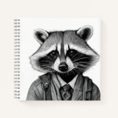Raccoon notitieboek (Voorkant)