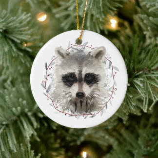 Raccoon Ornament