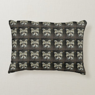 Raccoon Pillow CUTE Accent Kussen