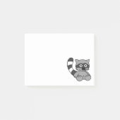 Raccoon Post-it® Notes (Voorkant)