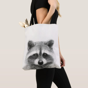 Raccoon potlood Tekening Draagtas